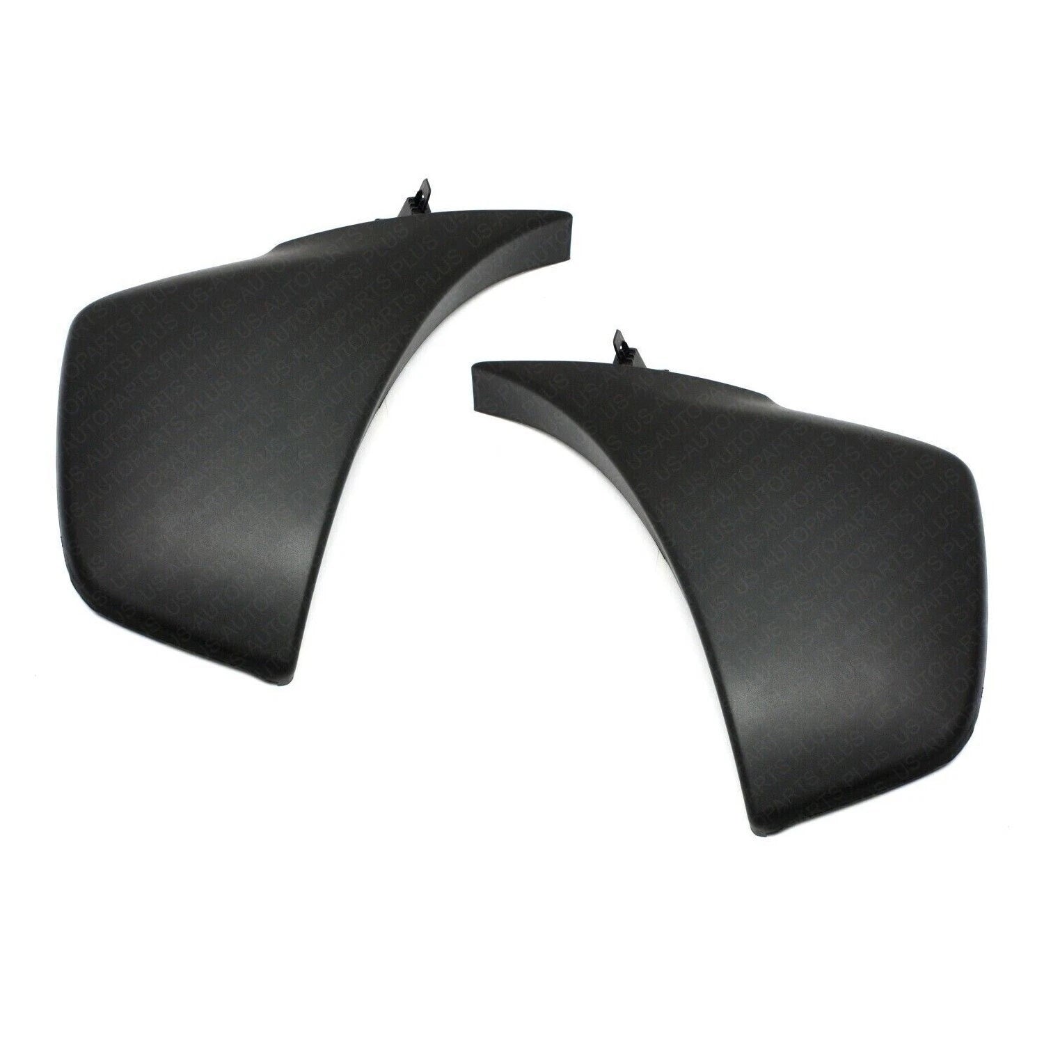Front Bumper End Set For 2012-2015 Toyota Tacoma Textured With Wheel Opening Flares